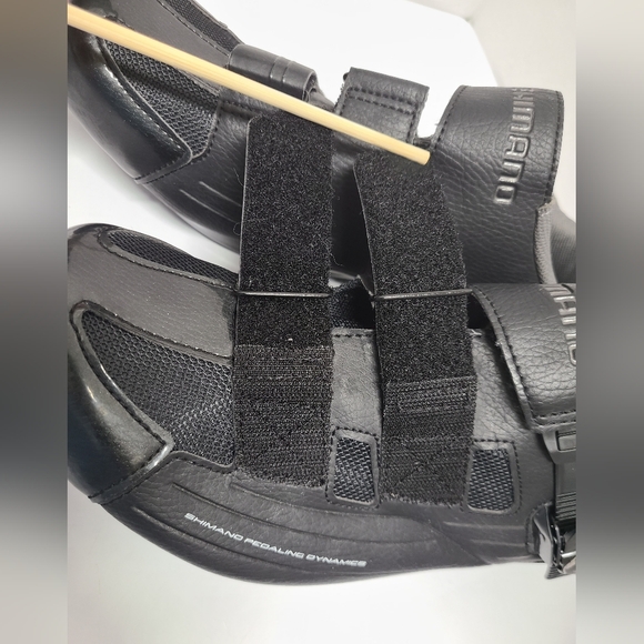 Shimano Men's Black SH-RP3 Wide Bicycle Shoes Sz 12 Wide 47E - Picture 16 of 16